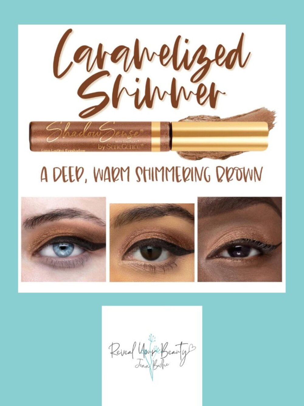 Caramelized Shimmer ShadowSense Eyeshadow- Discontinued